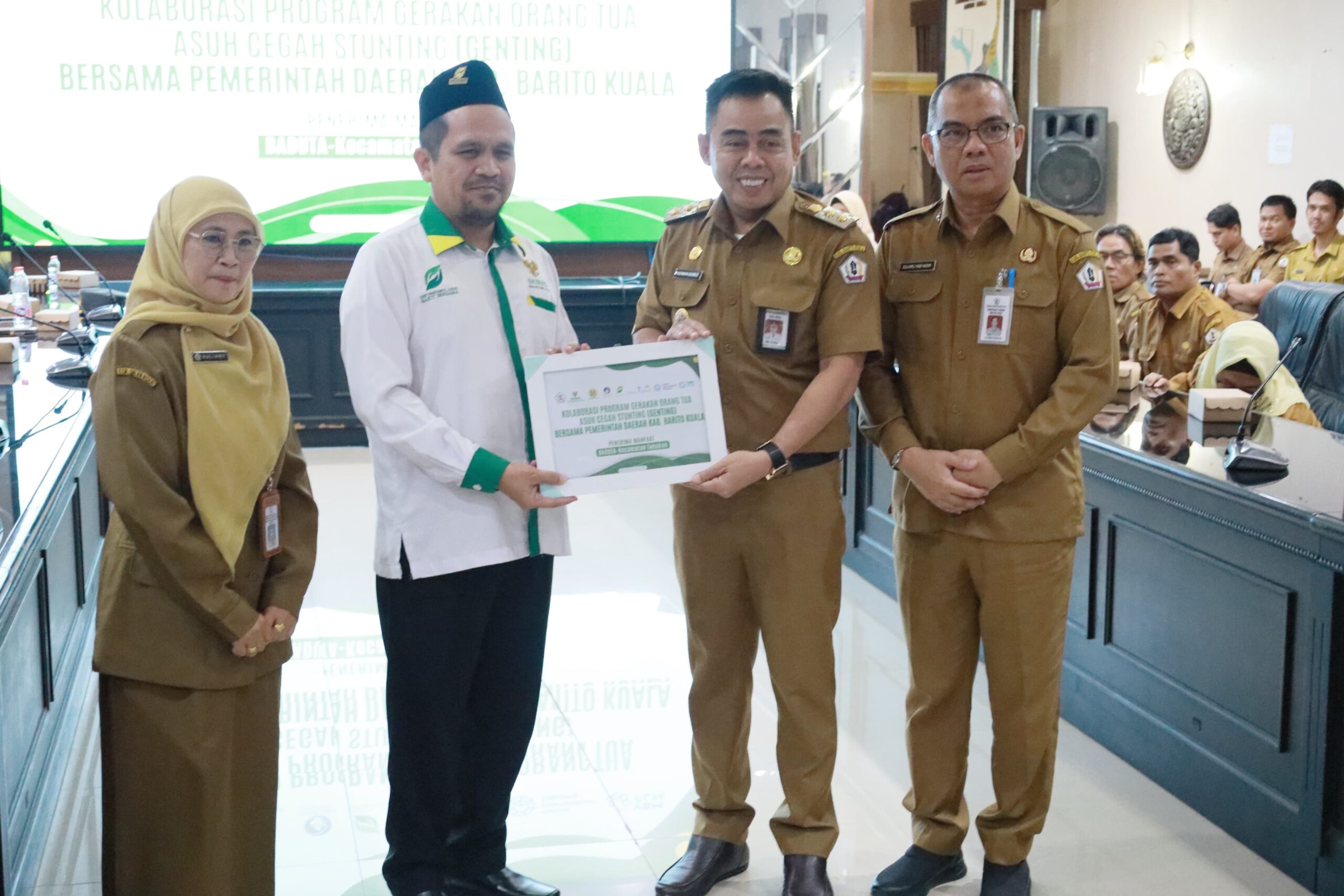 Pemkab Batola Gelar Kolaborasi Program Gerakan Orang Tua Asuh Cegah Stunting
