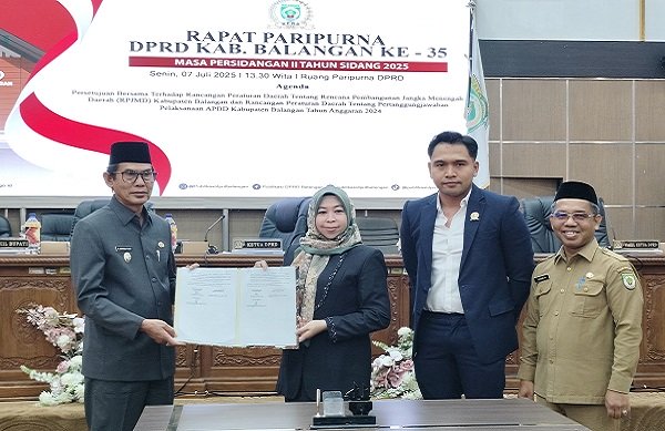 Pemkab Balangan dan DPRD Sepakati Raperda Pertanggungjawaban Pelaksanaan APBD 2024