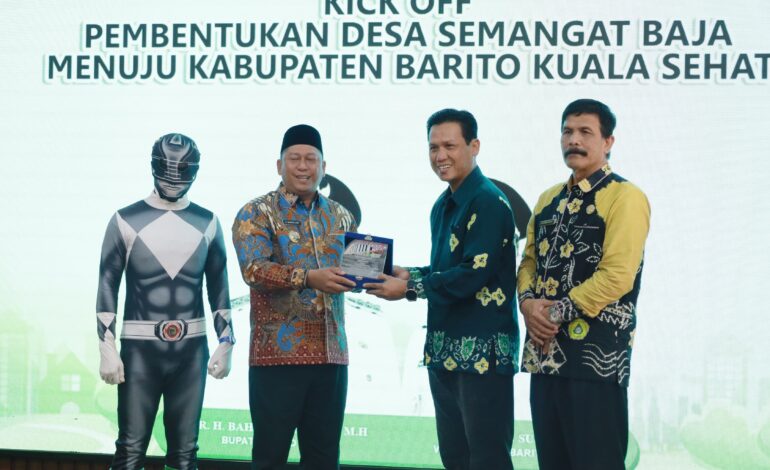 Pemkab Batola Resmi Luncurkan Program Semangat Baja Menuju Kabupaten Sehat