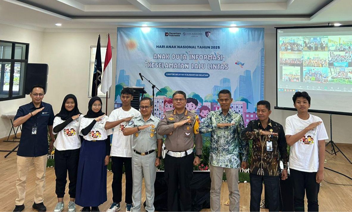 Anak-anak Jadi Duta Keselamatan Lalu Lintas, Ditlantas Polda Kalsel Harap Angka Kecelakaan Turun