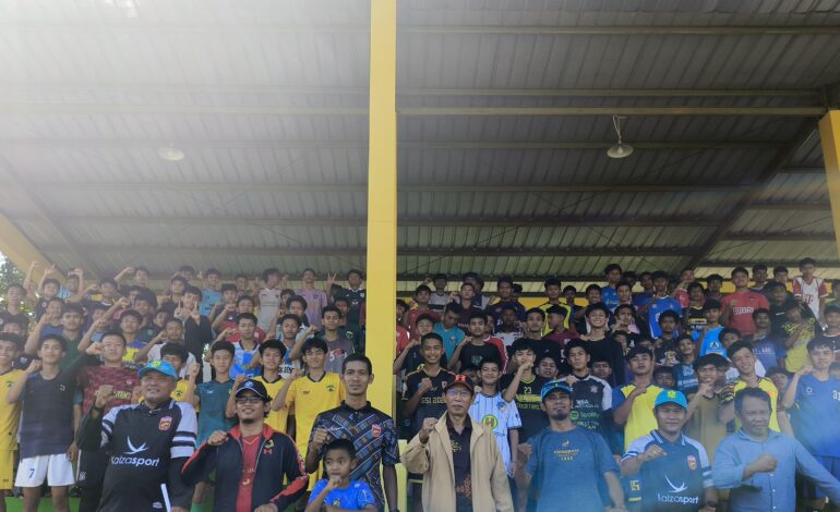 Ratusan Pemain Berbagai Penjuru Ikuti Seleksi Peseban U17