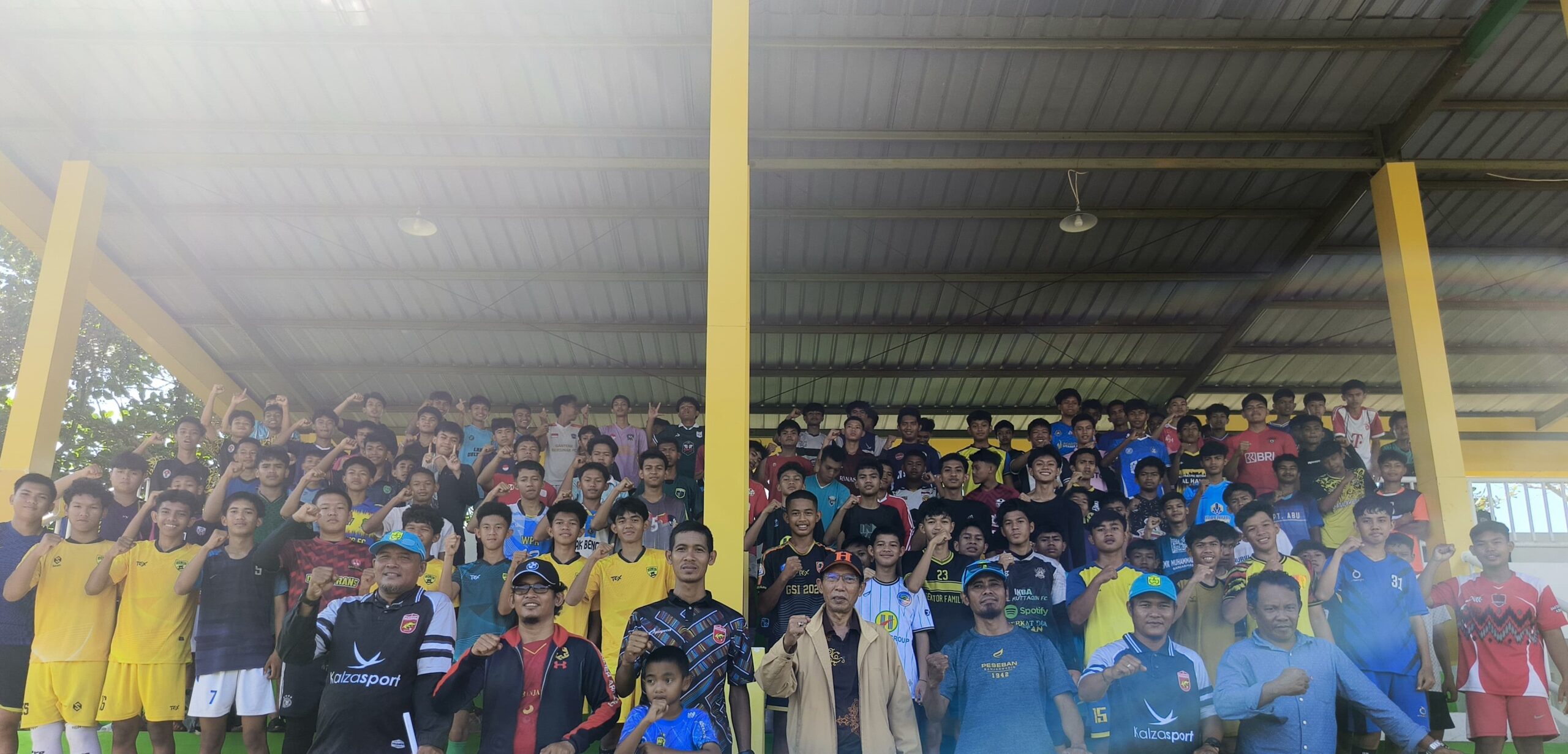 Ratusan Pemain Berbagai Penjuru  Ikuti Seleksi Peseban U17