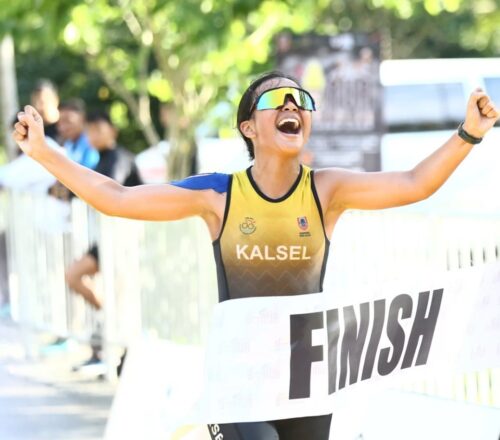 Kejurnas Triathlon Seri 3 di Kalsel