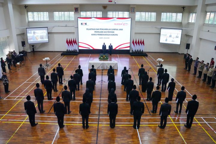 40 Penyelidik dan Penyidik Baru KPK Diminta Menjaga Integritas