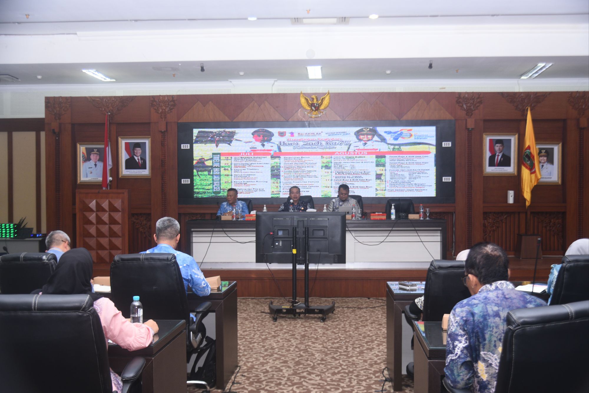 Pemprov Kalsel Matangkan Konsep Aruh Ganal Sambut Harjad ke-75, Siap Gelar Pesta Rakyat Meriah