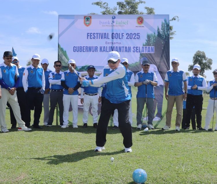 Ratusan Peserta di Kalsel Ikuti Festival Golf 2025