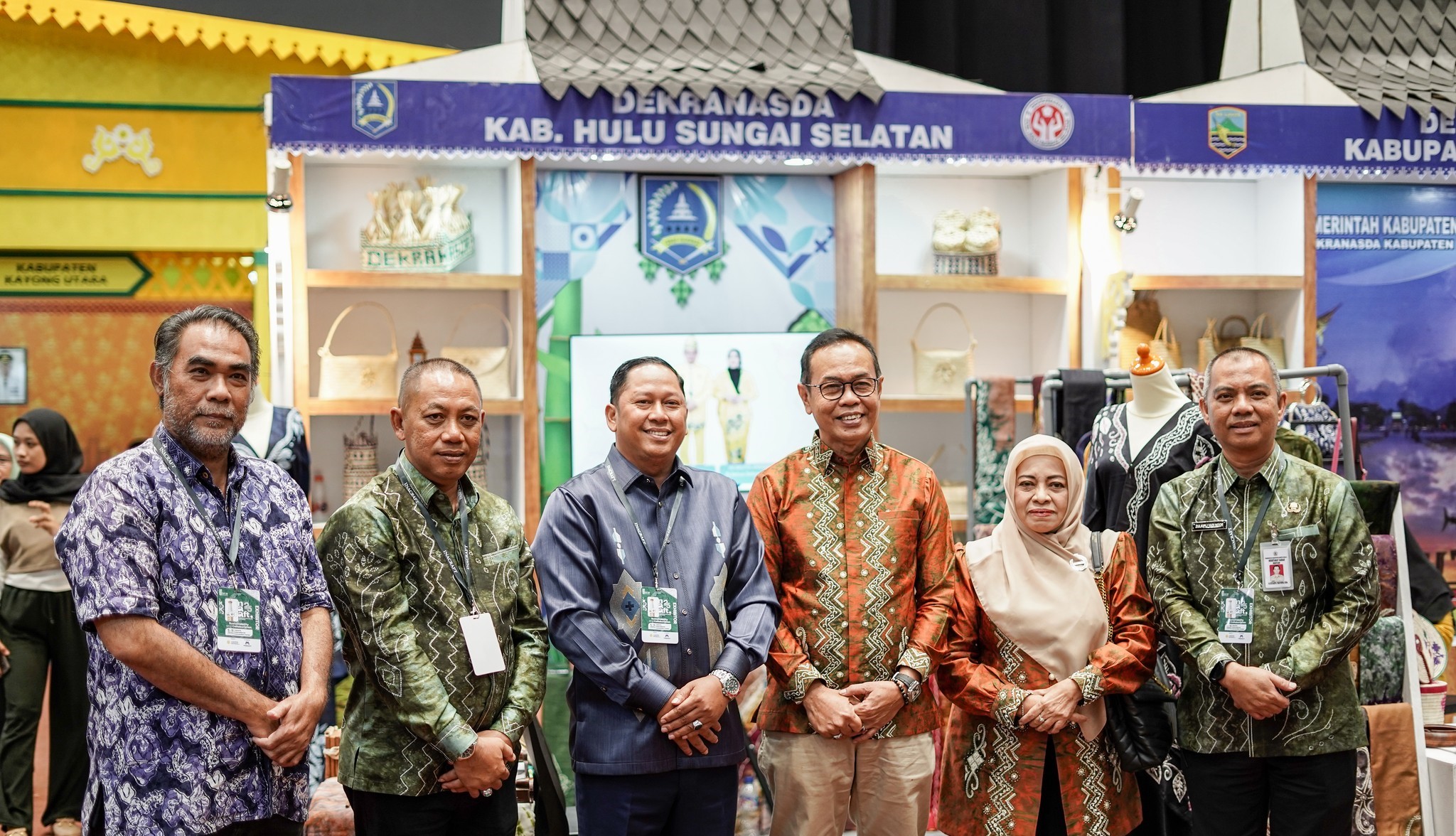 PEMKAB HSS PERKUAT DAYA SAING PRODUK LOKAL MELALUI INACRAFT 2025