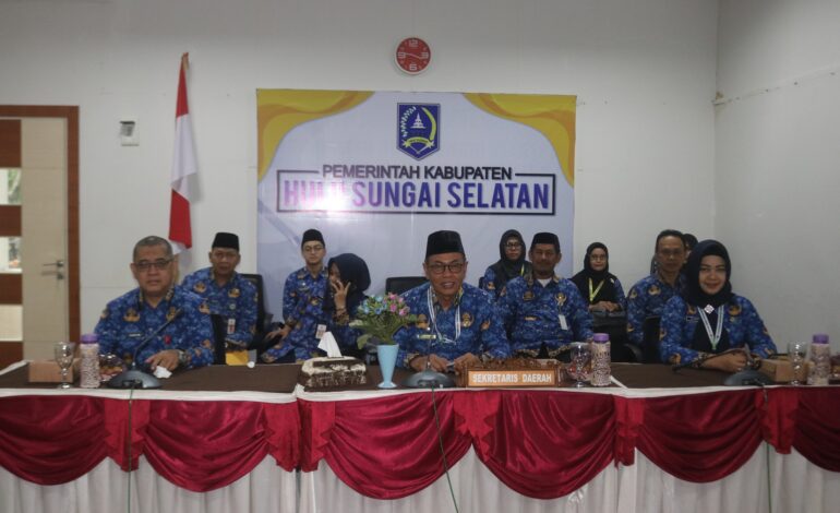 PEMKAB HULU SUNGAI SELATAN HADIRI PEMERIKSAAN INTERIM LKPD 2024 SECARA VIRTUAL