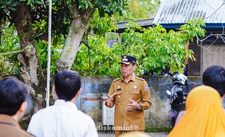 WABUP HSS APRESIASI KINERJA ASN DISKOMINFO DALAM APEL PAGI BERSAMA