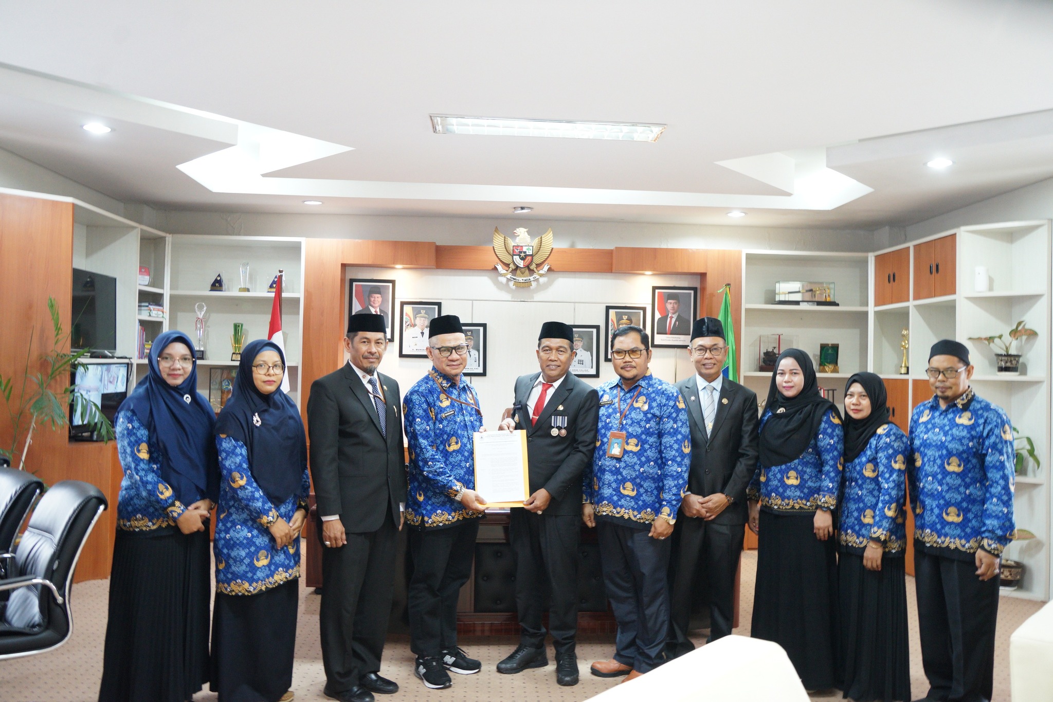 GERAK CEPAT BUPATI HSS REALISASIKAN PEMBUKAAN JURUSAN PERTANIAN DALAM 90 HARI KERJA