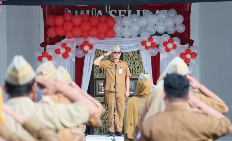 Plt Kadis PUPR Batola: Potong Tunjangan untuk ASN Tidak Hadir Apel Pagi