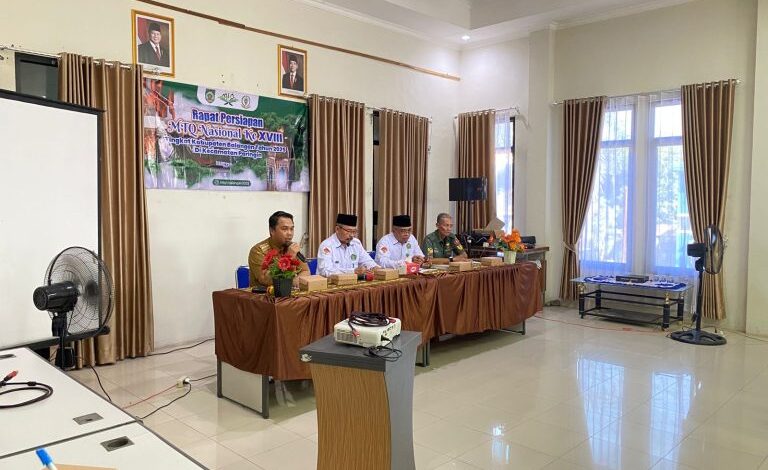 Pemkab Balangan Bersiap Sambut MTQ ke-18 di Paringin