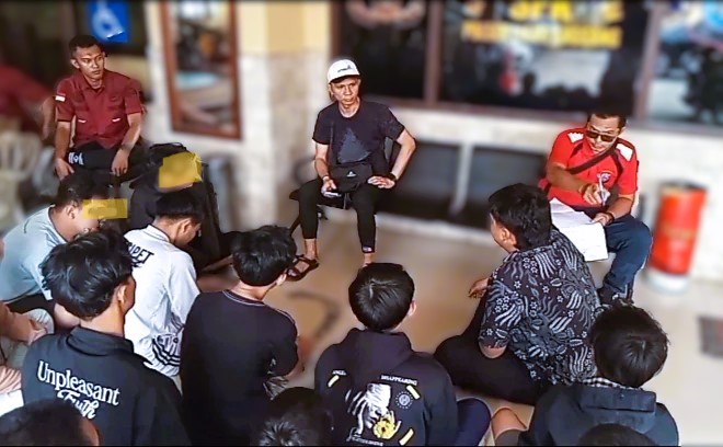 15 Remaja Terlibat Keributan di Banjarbaru Dibina di LKS YPR Kobra Kalsel
