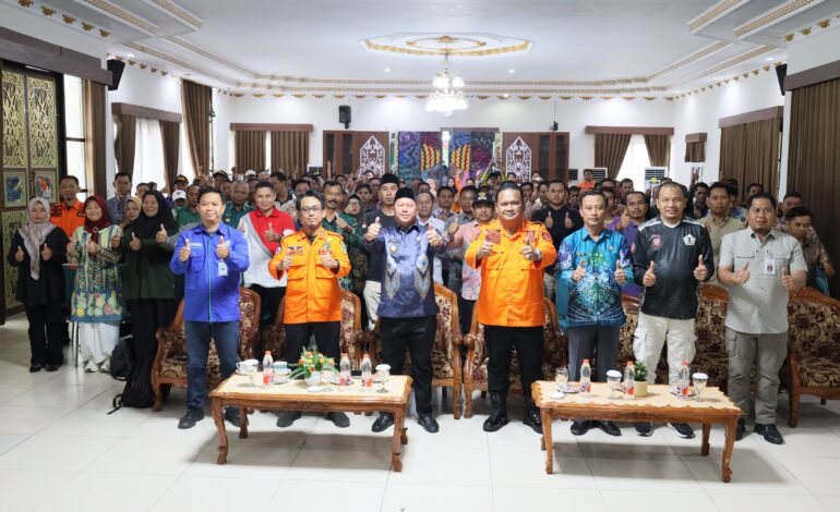 Pemkab Batola Gelar Rakor Kesiapsiagaan Bencana Karhutla