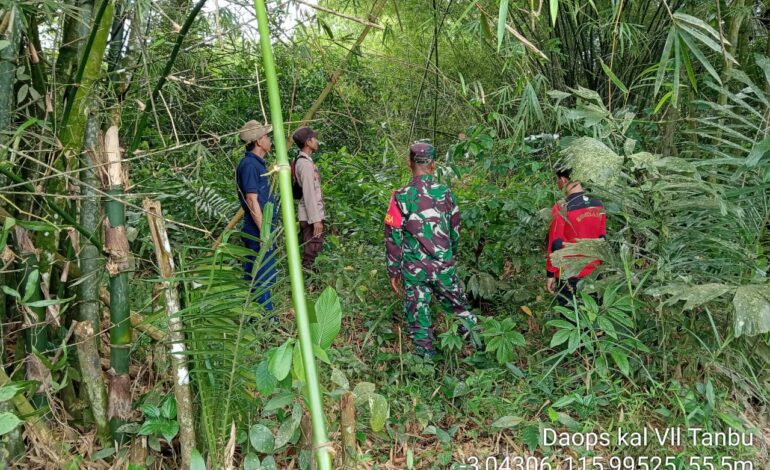 Polsek Kelumpang Hulu dan Manggala Agni Pencegahan Karhutla