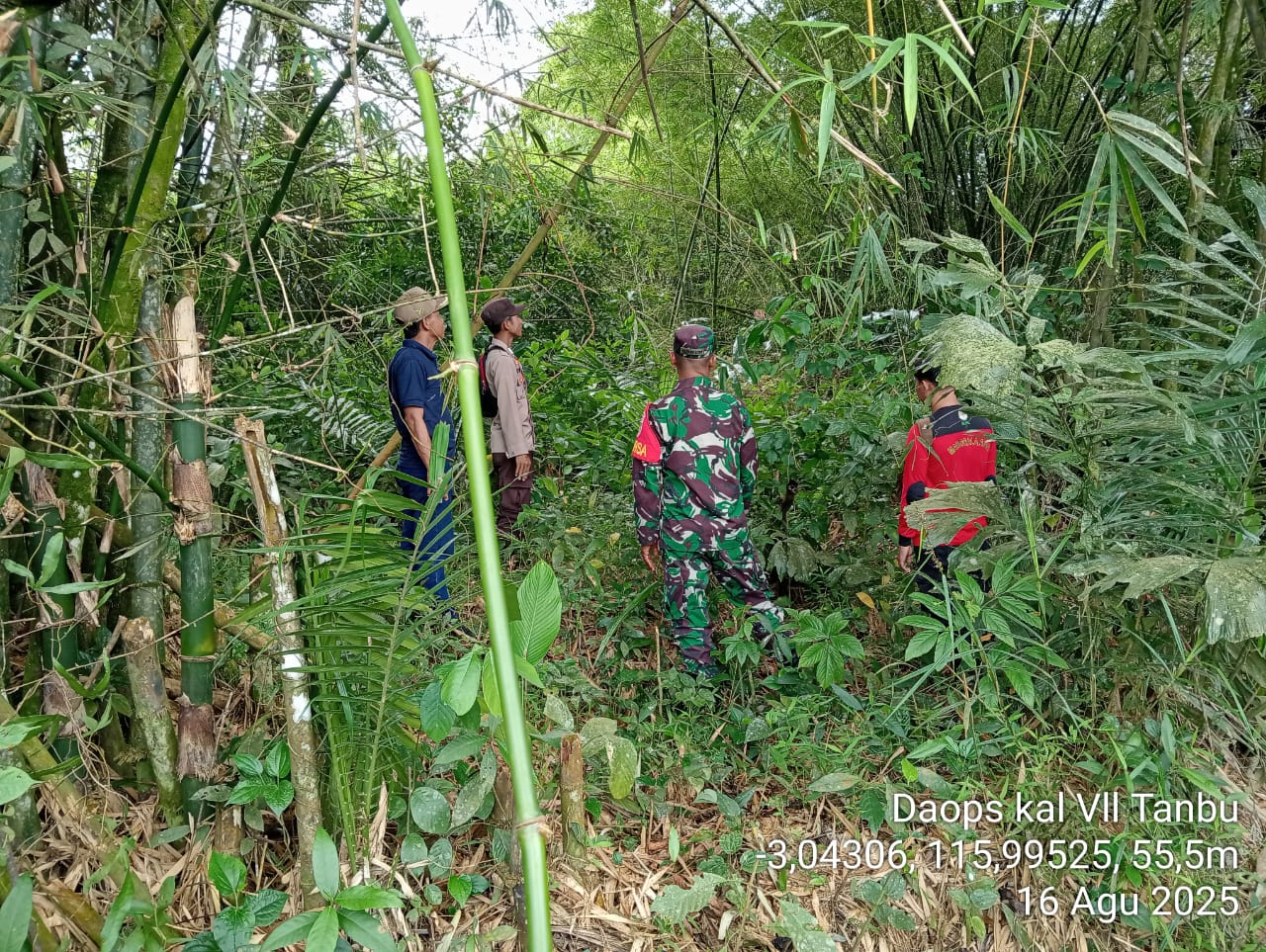 Polsek Kelumpang Hulu dan Manggala Agni Pencegahan Karhutla