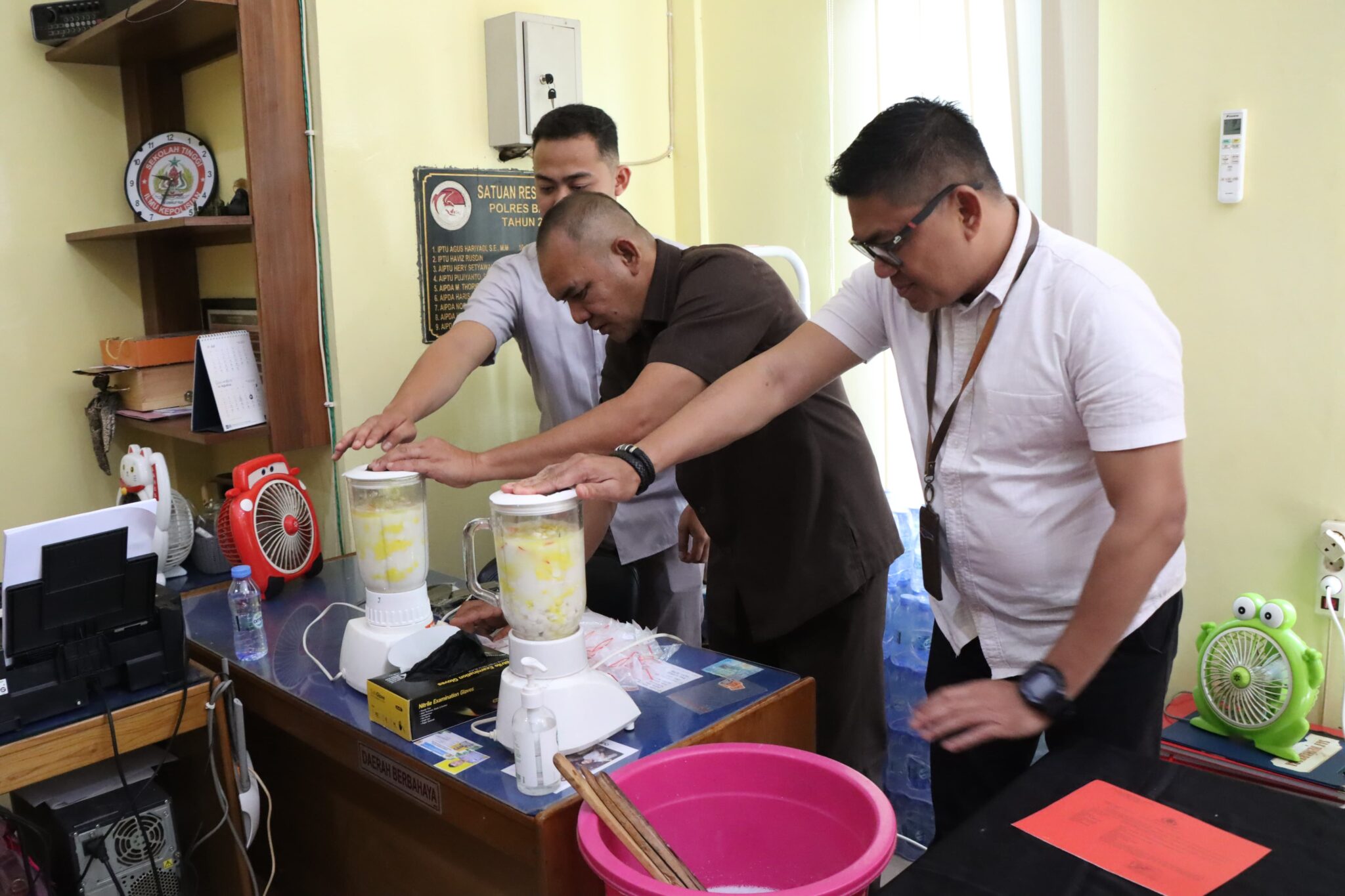 Satresnarkoba Polres Banjarbaru Musnahkan 15,56 Gram Sabu dan 1.827 Butir Obat Terlarang