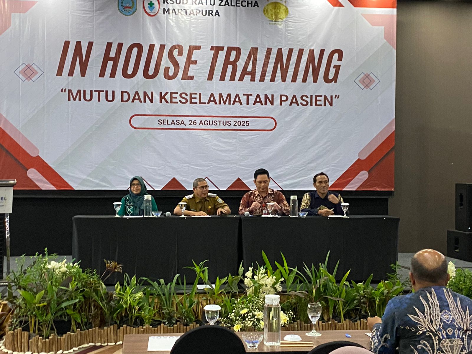 RSUD Ratu Zalecha Gelar In House Training Peningkatan Keselamatan Pasien