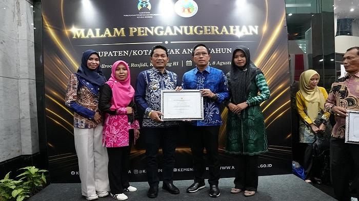 Balangan Raih Penghargaan Kabupaten Layak Anak Kategori Nindya, Bupati: Kolaborasi Semua Elemen