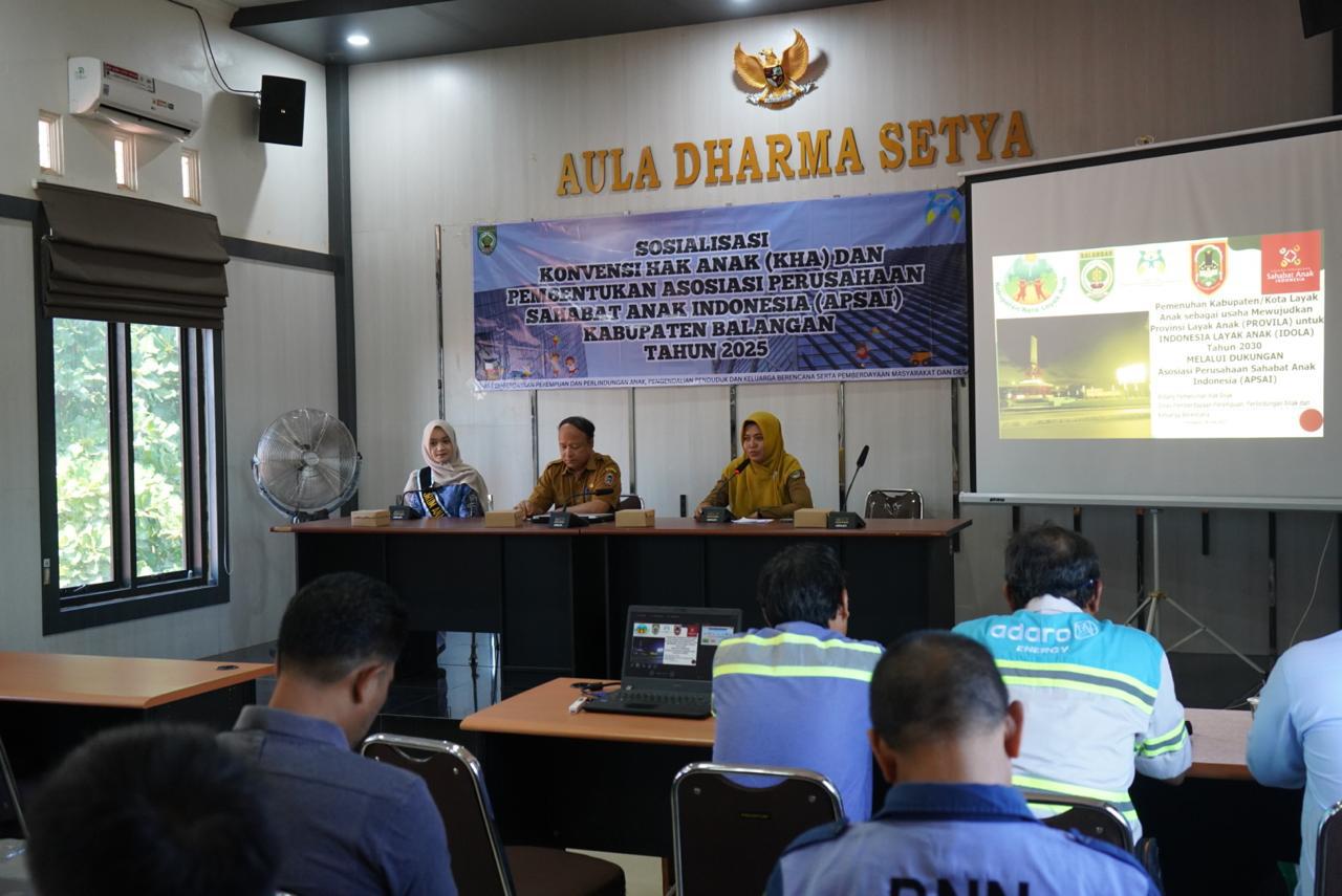 Wujudkan Kabupaten Layak Anak, Pemkab Balangan Libatkan Perusahaan dalam Perlindungan Anak