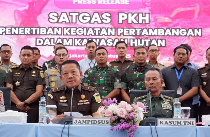 Kejagung Sebut 3,3 Juta Hektare Lahan Hutan Dikembalikan ke Negara