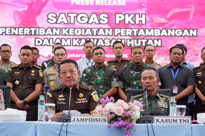 Kejagung Sebut 3,3 Juta Hektare Lahan Hutan Dikembalikan ke Negara