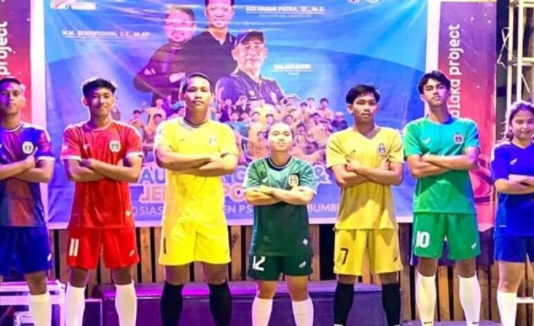 “Launching Jersey” Tim Sepak Bola Porprov 2025