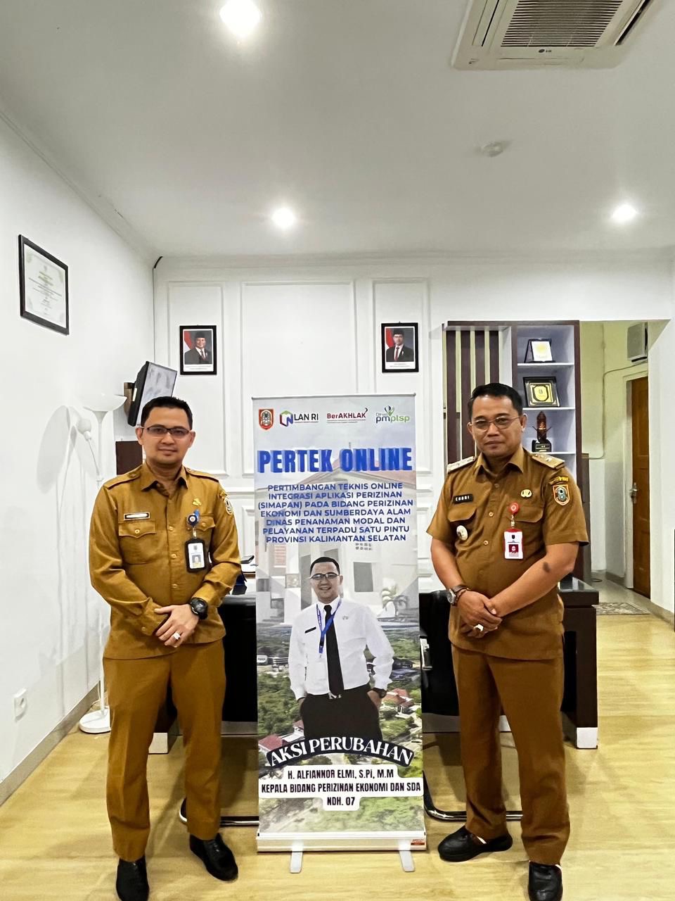 DPMPTSP Kalsel Luncurkan Pertek Online, Permudah Layanan Perizinan