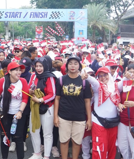 Merdeka Funwalk, Menjadi Refleksi Semangat Persatuan dan Kesatuan