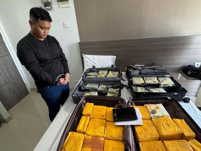 Satu WNA Malaysia Ditangkap atas Dugaan Kepemilikan 60 Bungkus Sabu