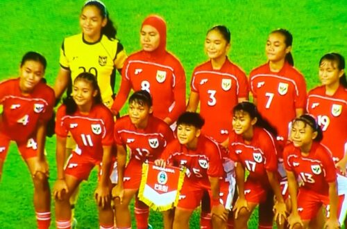 Pemain Putri asal Banjarmasin Tampil Sebagai Starter Timnas