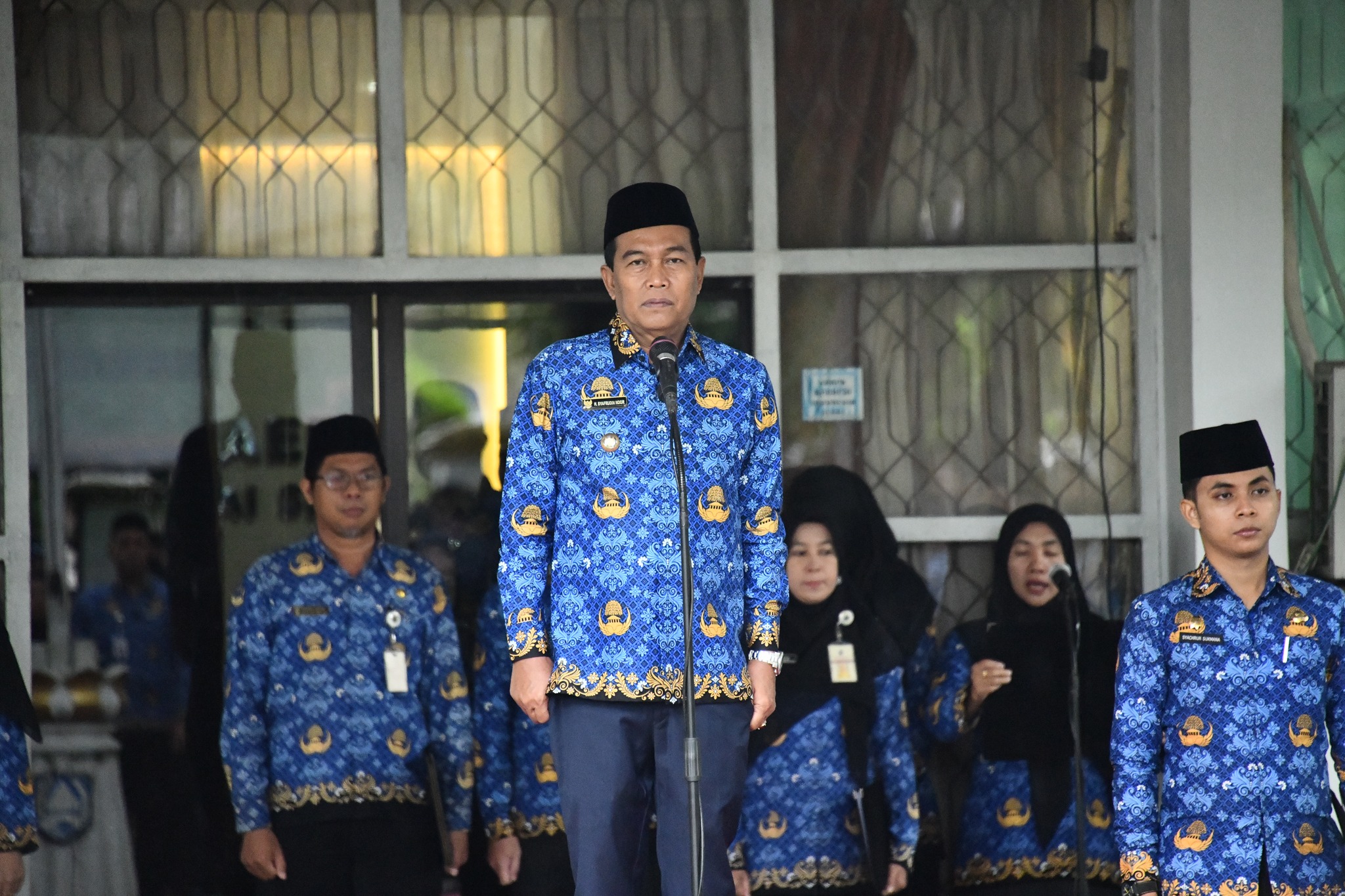 BUPATI HSS PIMPIN APEL KESADARAN NASIONAL