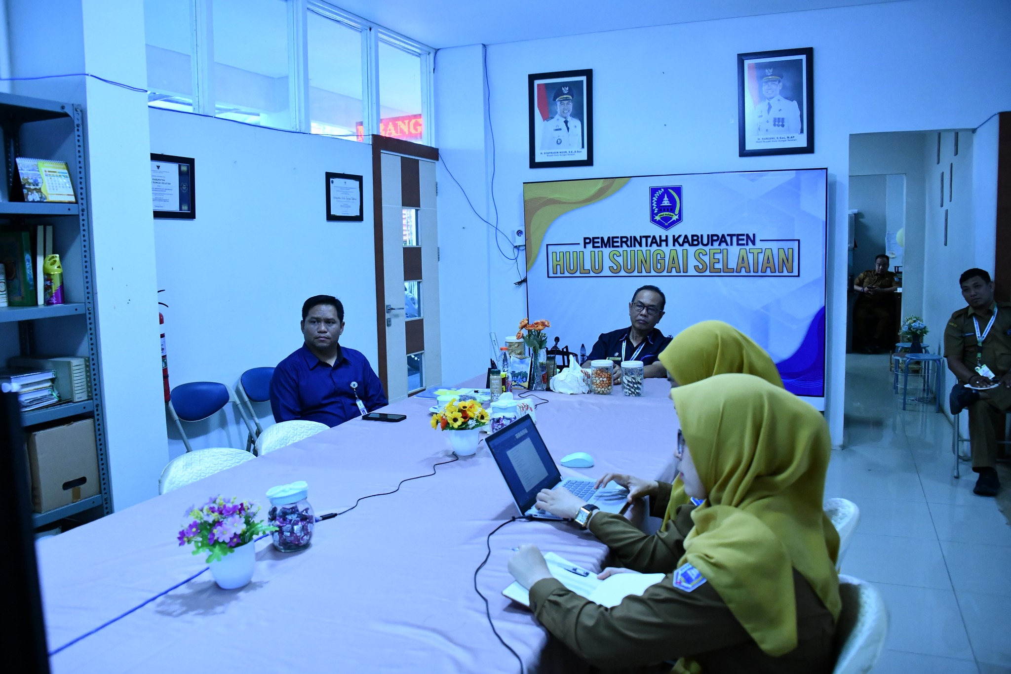 SEKDA HSS IKUTI RAPAT DEWAN PENGURUS APKASI MASA BHAKTI 2025–2030 SECARA DARING