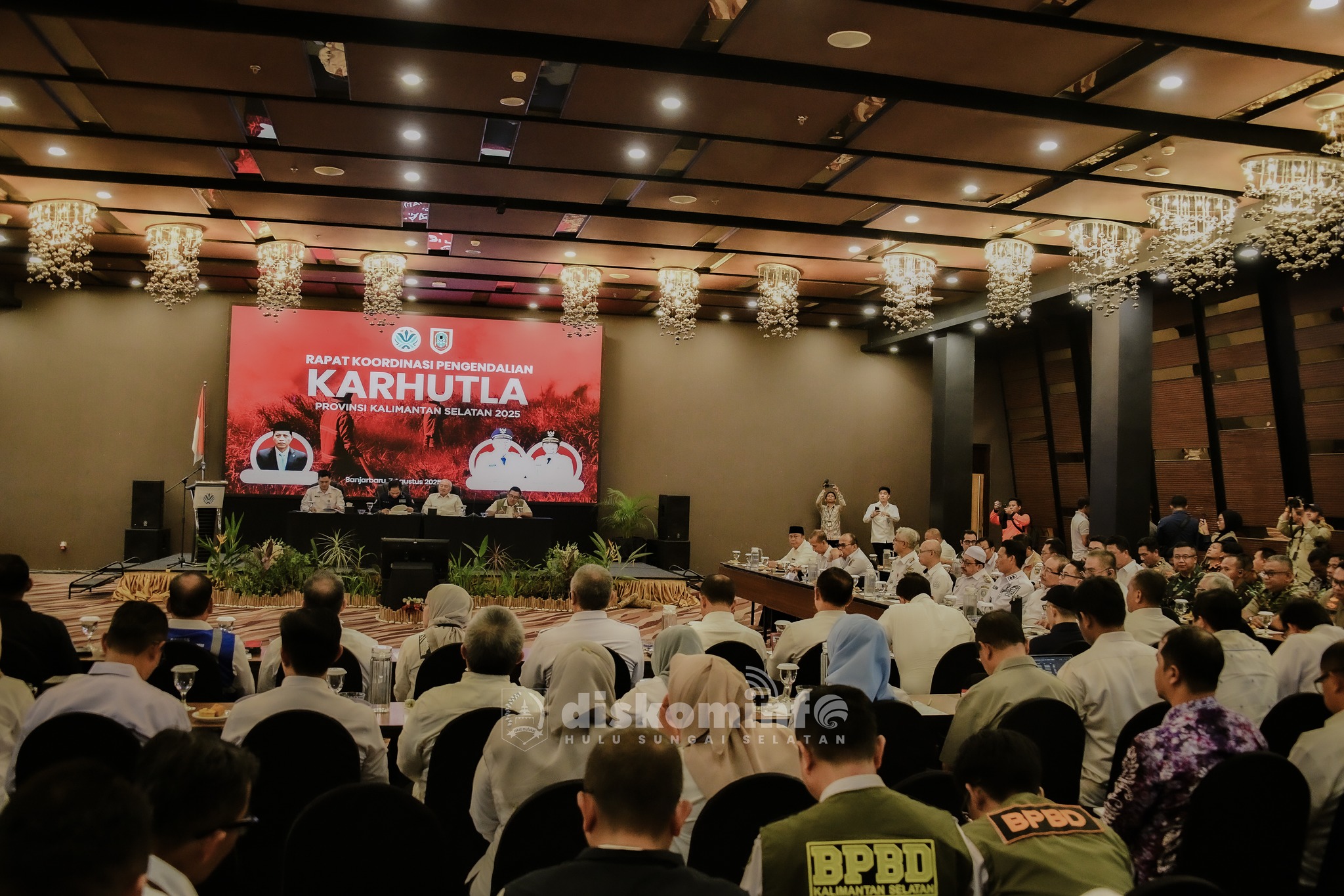 WABUP HSS HADIRI APEL DAN RAKOR KARHUTLA: PERKUAT LANGKAH ANTISIPASI SEJAK DINI