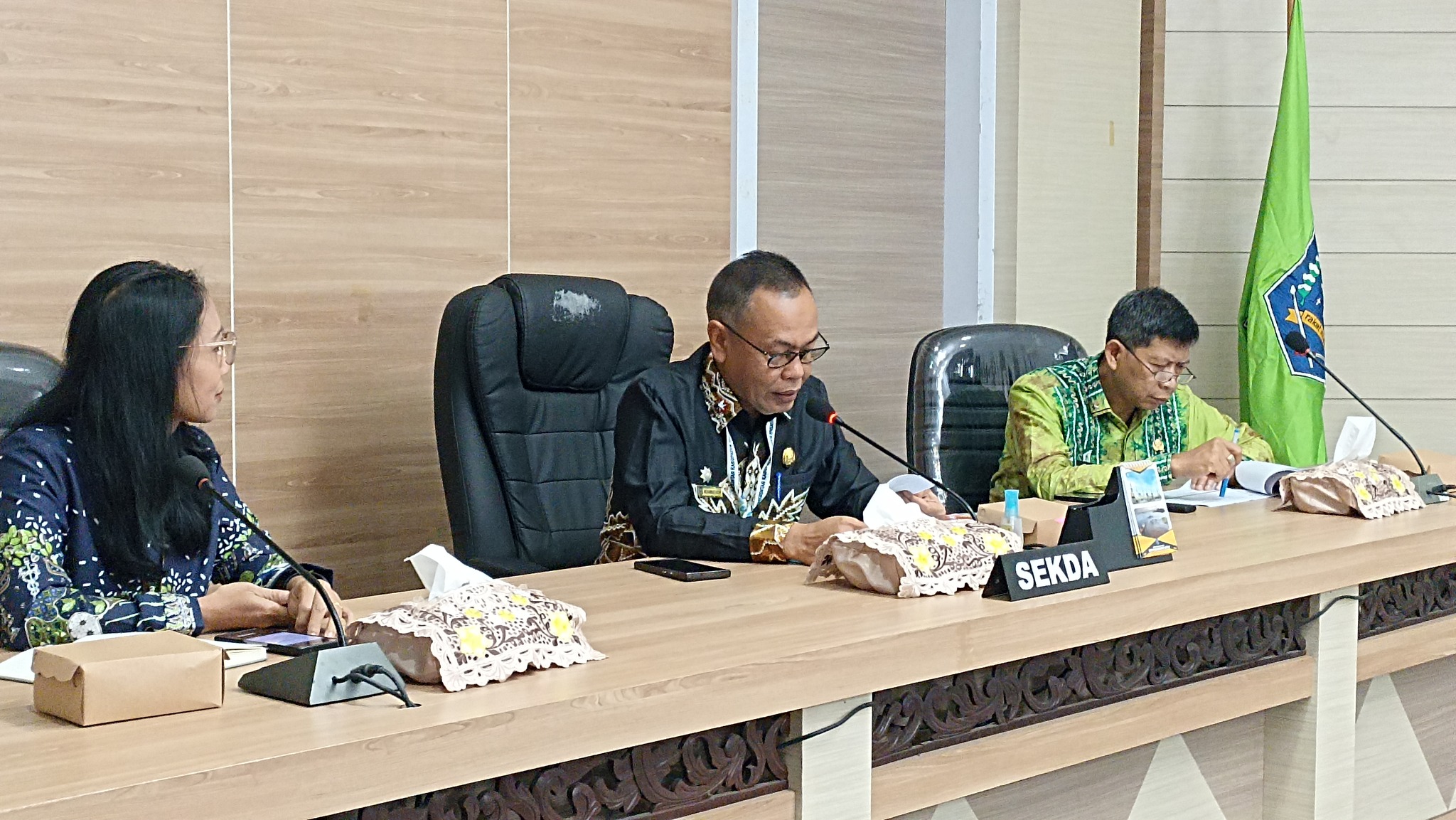 TARGETKAN KABUPATEN PANGAN AMAN, PEMKAB HSS GELAR RAKOR LINTAS SEKTOR BERSAMA BBPOM BANJARBARU