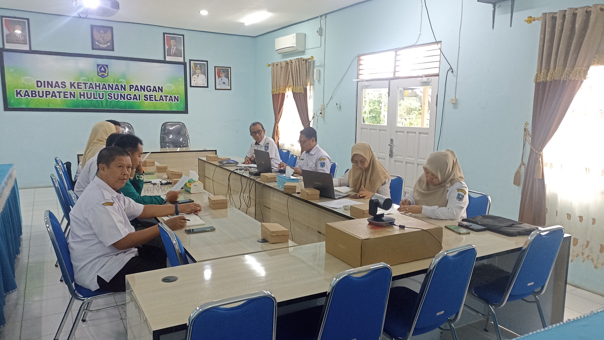 PASTIKAN DISTRIBUSI BAWANG MERAH, PEMKAB HSS BERSAMA PEMKAB BIMA TANDATANGANI DRAFT KERJASAMA