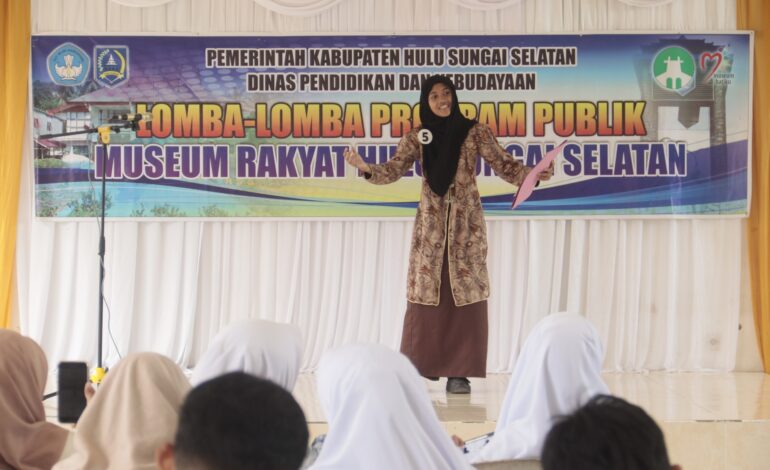 Disdikbud HSS Gelar Lomba Kreatif Pelajar, Dorong Generasi Muda Lestarikan Budaya