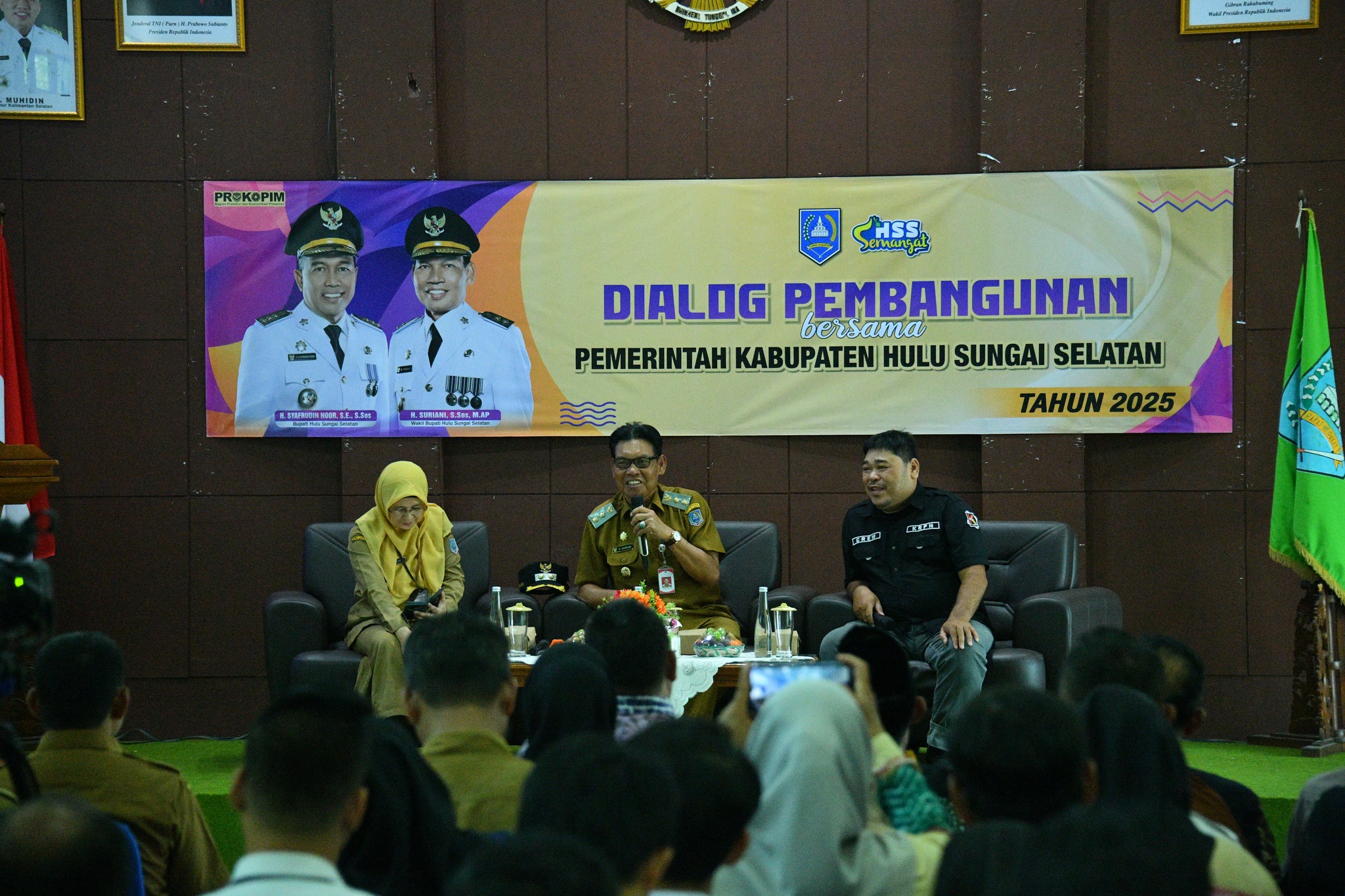 Wabup HSS Hadiri Dialog Pembangunan Tiga Kecamatan, Serap Aspirasi Masyarakat