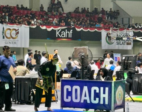 Atlet PSHT Kalsel Dikejuaraan Moslem Pencak Silat Championship