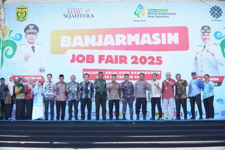 Job Fair Banjarmasin 2025 Catat 533 Pencari Kerja, Target Terlampaui