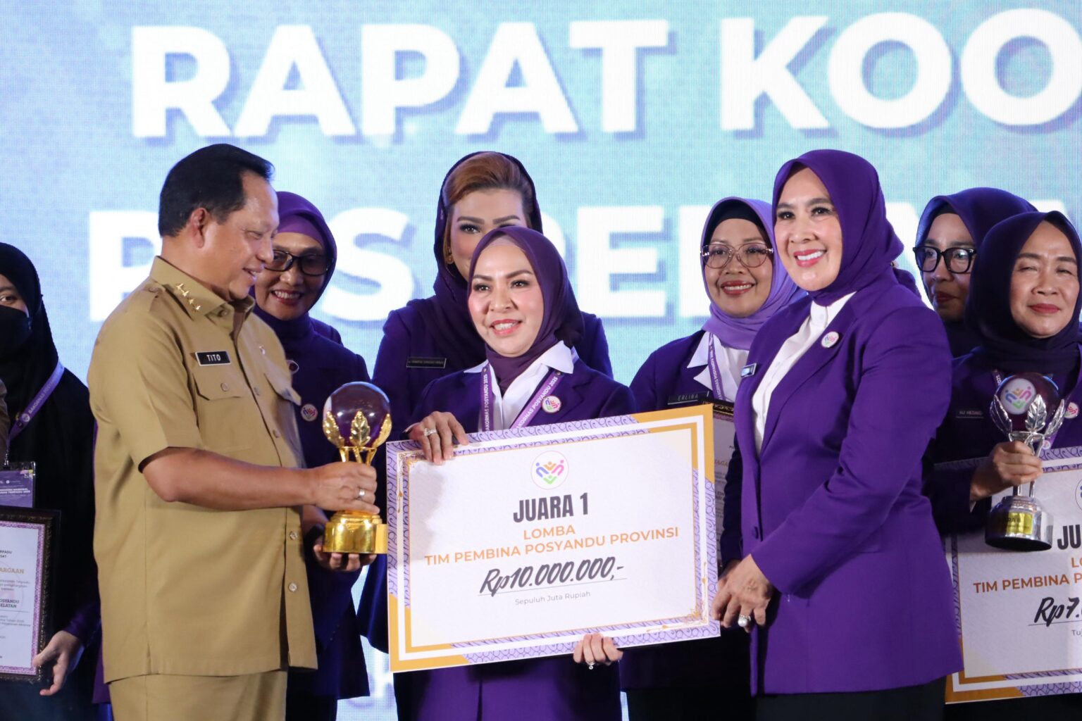 TP Posyandu Kalsel Raih Juara Nasional, Bukti Sinergi Daerah Wujudkan Layanan Enam SPM