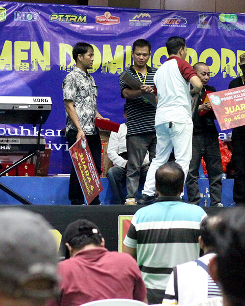 Berakhir, Domino PORDI Kalsel Cup I