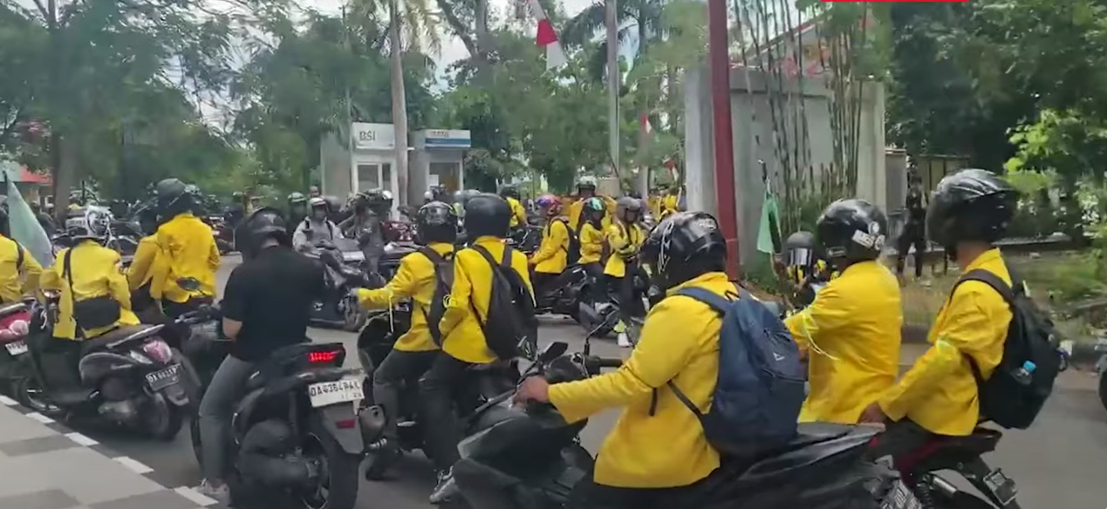 Mahasiswa ULM Mulai Bergerak, Taman Kamboja Jadi Titik Kumpul Aksi
