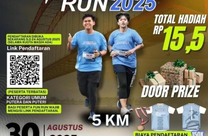 DPRD Batola Dukung Gelaran Adhyaksa Barito Kuala Run 2025