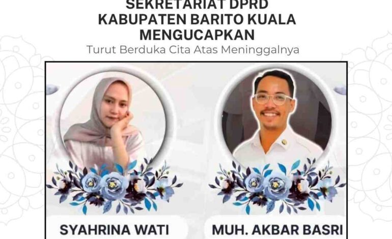 Setwan Batola Sampaikan Belasungkawa atas wafatnya dua Staf DPRD Makasar