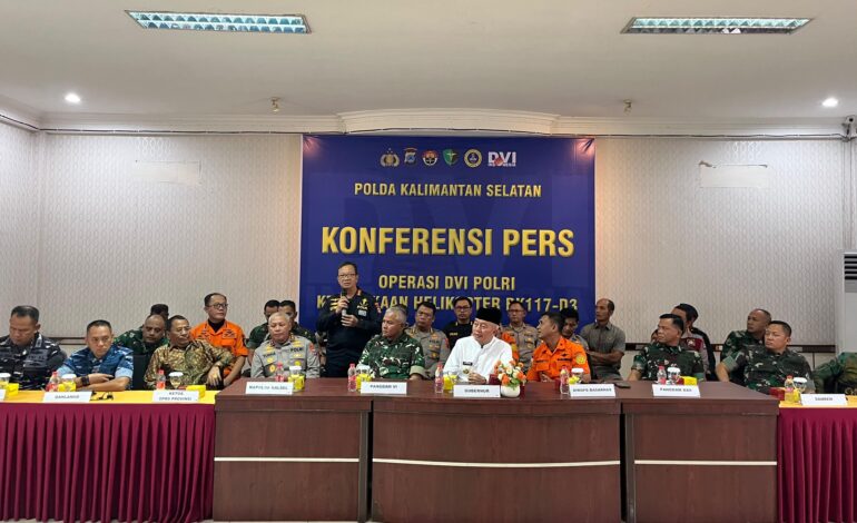 Helikopter Milik Estindo Air Ditemukan, Gubernur Kalsel “Jenazah Penumpang Akan Dipulangkan ke Negara Asal”