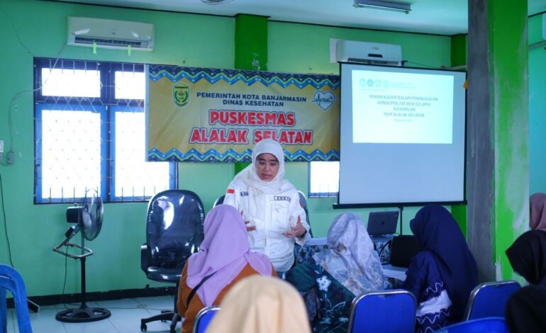 Dosen dan Mahasiswa Kedokteran Turun ke Lapangan, Perkuat Kader Cegah Anemia