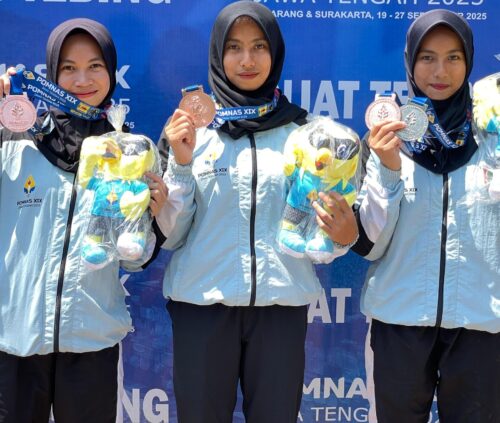 Dua Perak, Satu Perunggu Diraih Panjat Tebing Kalsel di POMNas XIX Jateng