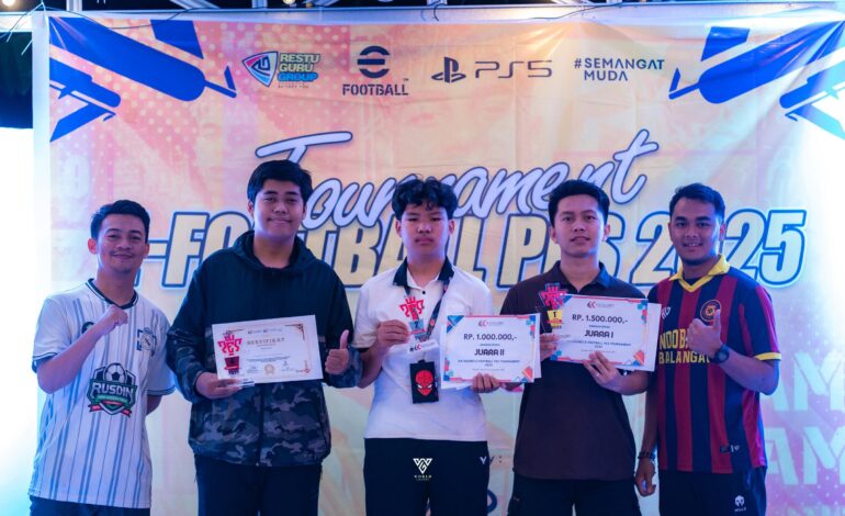 48 Peserta Adu Skill di Turnamen PES 2025 Katakunci Balangan