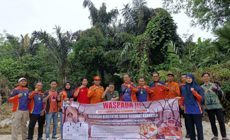 BPBD Balangan Intensifkan Patroli dan Sosialisasi Pencegahan Karhutla